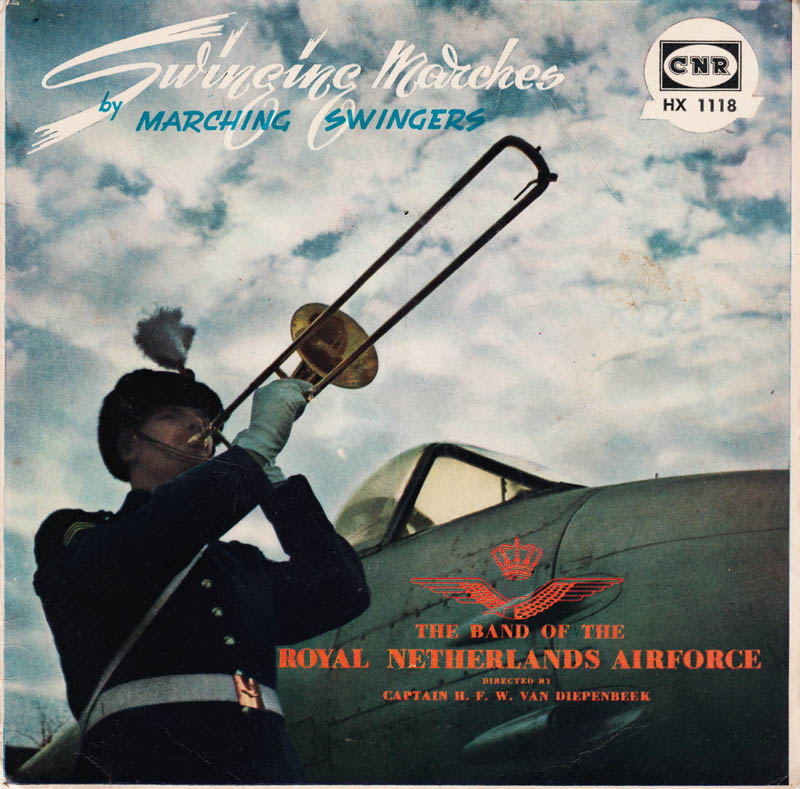 Royal Netherlands Airforce - Swinging Marches 10952 Vinyl Singles EP Vinyl Goed / Hoes Goed