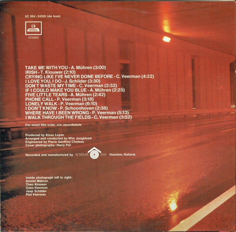 Cats - Take Me With You (LP) 42976 Vinyl LP Vinyl Goed / Hoes Goed