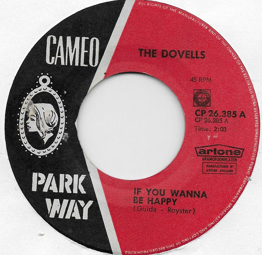 Dovells - If You Wanna Be Happy 15774 Vinyl Singles Vinyl Goed / Hoes Goed