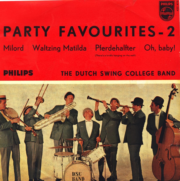 Dutch Swing College Band - Party Favourites - Vol. 2 08048 Vinyl Singles EP Vinyl Goed / Hoes Goed