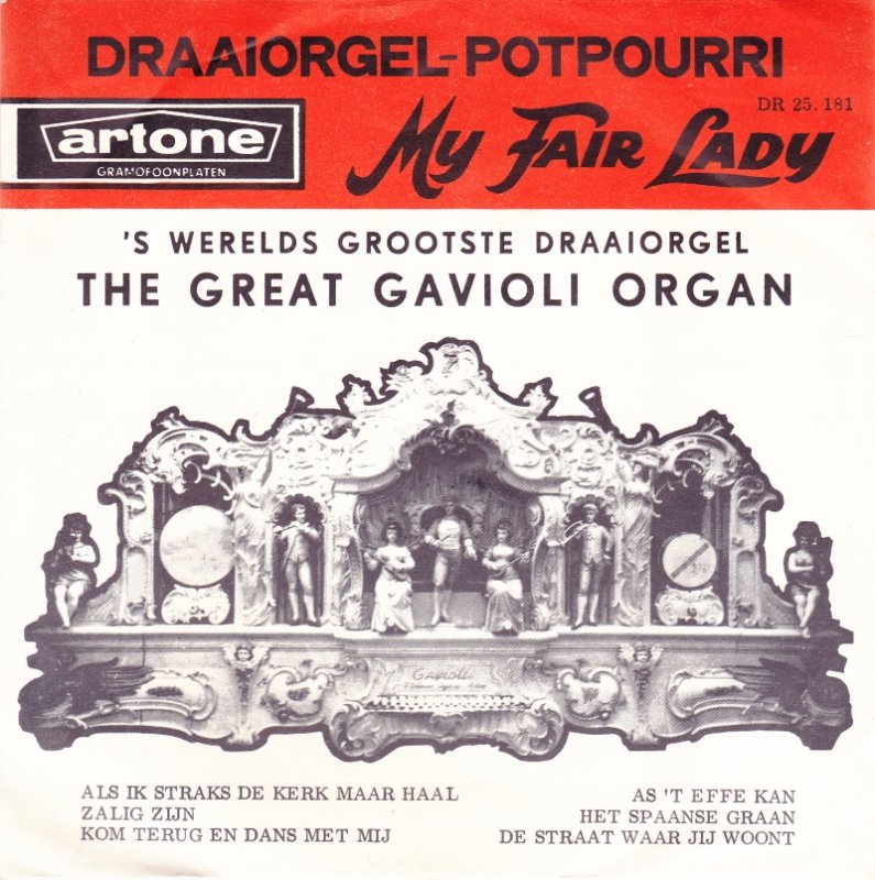 Große Gavioli Orgel - Drehorgel-Potpourri My Fair Lady 28094