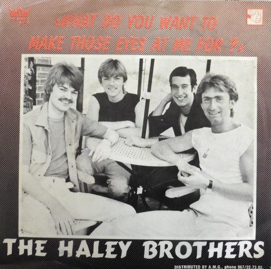 Haley Brothers - What Do You Want To Make Those Eyes At Me For? 04172 Vinyl Singles Vinyl Goed / Hoes Goed