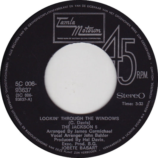 Jackson 5 - Lookin' Through The Windows 17164 Vinyl Singles Vinyl Goed / Hoes Generic