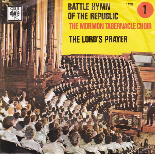 Mormon Tabernacle Choir - Battle Hymn Of The Republic / The Lord's Prayer 32140 Vinyl Singles Vinyl Goed / Hoes Goed