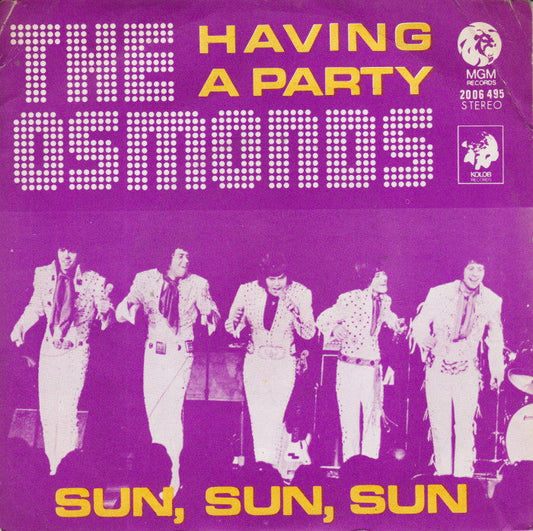 Osmonds - Having A Party 30728 Vinyl Singles Vinyl Goed / Hoes Goed