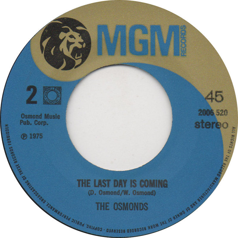 Osmonds - The Proud One 05939 Vinyl Singles Vinyl Goed / Hoes Goed