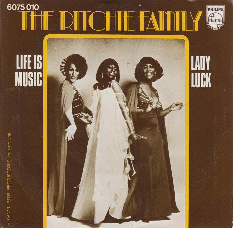 Ritchie Family - Life Is Music 30313 Vinyl Singles Vinyl Goed / Hoes Goed