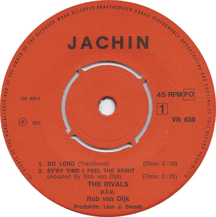 Rivals / The New Orleans Syncopators - Do Lord 42078 Vinyl Singles EP Vinyl Goed / Hoes Generic