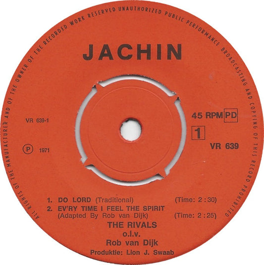 Rivals / The New Orleans Syncopators - Do Lord 42078 Vinyl Singles EP Vinyl Goed / Hoes Generic