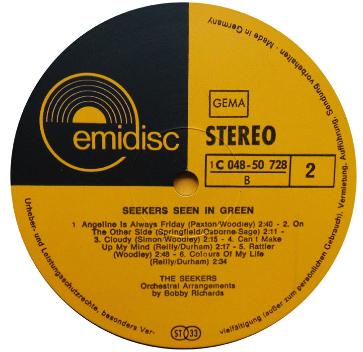 Seekers - Seekers Seen In Green (LP) 46521