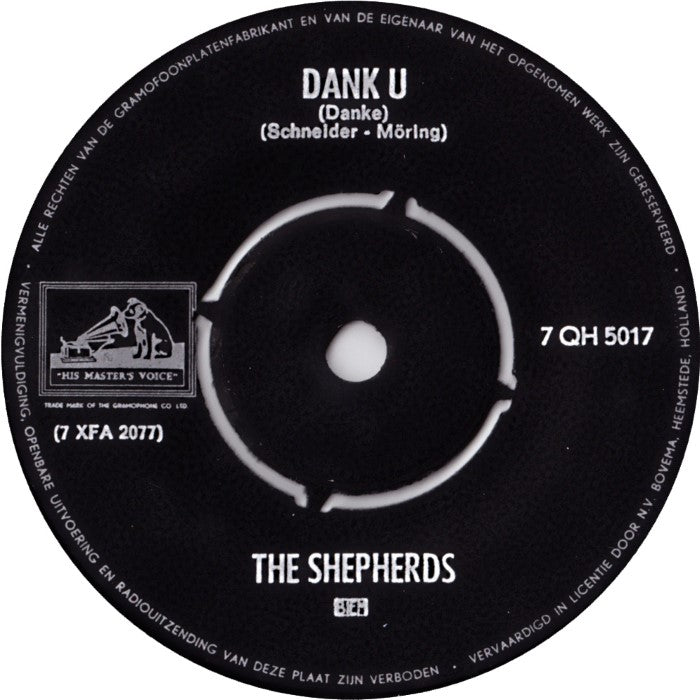 Shepherds - Dank U 18237 Vinyl Singles Vinyl Goed / Hoes Goed
