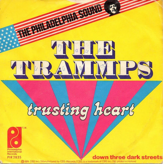 Trammps - Trusting Heart 15182 Vinyl Singles Vinyl Goed / Hoes Goed