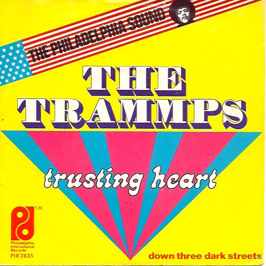 Trammps - Trusting Heart 15182 Vinyl Singles Vinyl Goed / Hoes Goed