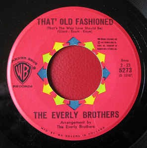 Everly Brothers - That's Old Fashioned Vinyl Singles Vinyl Zeer Goed / Hoesje Goed "VINYLSINGLES.NL"