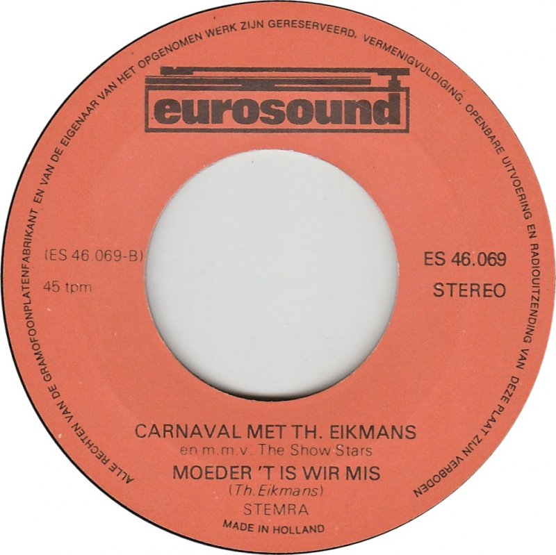 Theo Eikmans – Karneval mit Th. Oakmans 15863