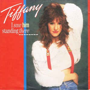 Tiffany - I Saw Him Standing There 12490 Vinyl Singles Vinyl Goed / Hoes Goed