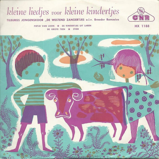 Tilburgs Jongenskoor De Westend Zangertjes - Kleine Liedjes Voor Kleine Kindertjes 42591 Vinyl Singles Vinyl Goed / Hoes Goed