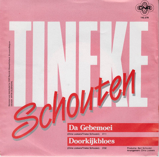 Tineke Schouten - Da Gebemoei 41230 Vinyl Singles Vinyl Goed / Hoes Goed
