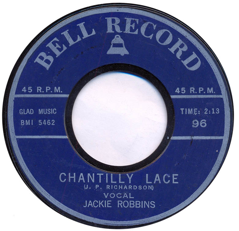 Tommy Dunn - Lonesome Town / Jackie Robbins - Chantilly Lace 08566b Vinyl Singles Vinyl Goed / Hoes Slecht