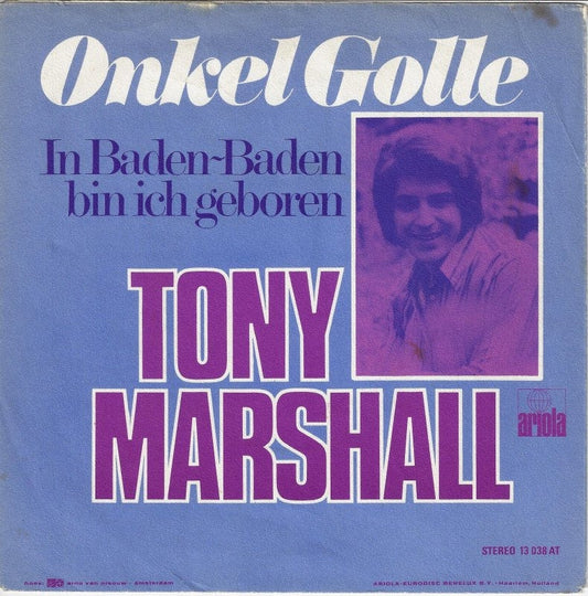 Tony Marshall - Onkel Golle 40986 Vinyl Singles Vinyl Goed / Hoes Goed