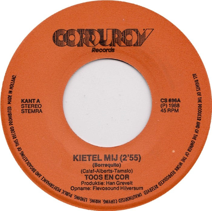 Toos & Cor - Kietel Mij 23582