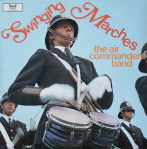 Air Commanders Band - Swinging Marches (LP) 45090 Vinyl LP Vinyl Goed / Hoes Goed