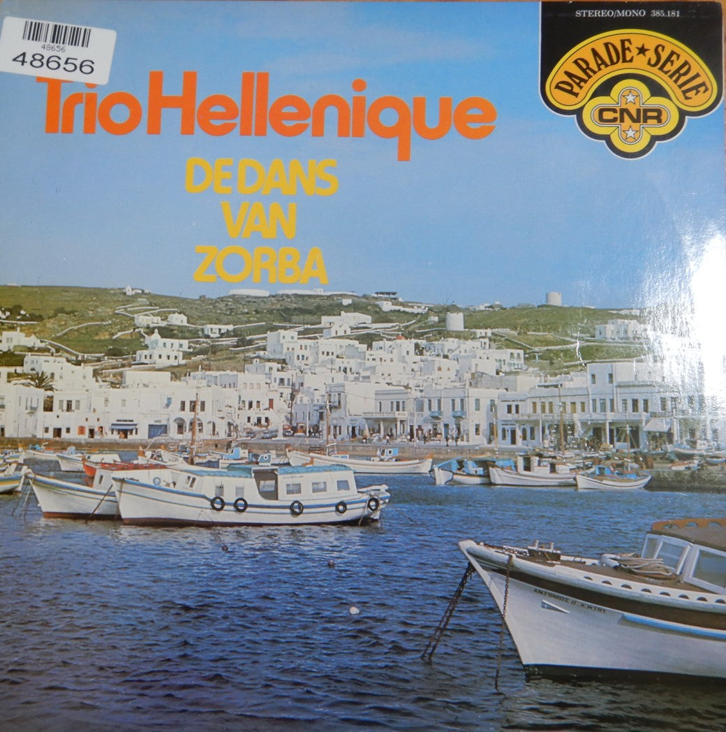 Trio Hellenique - De Dans Van Zorba (LP) 48656 Vinyl LP Vinyl Goed / Hoes Goed