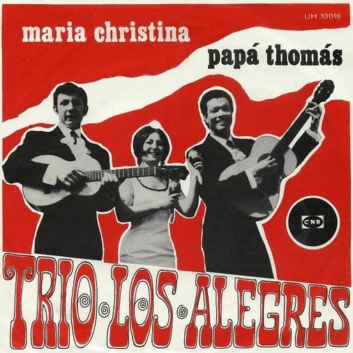 Trio Los Alegres - Maria Christina 16550 Vinyl Singles Vinyl Goed / Hoes Goed
