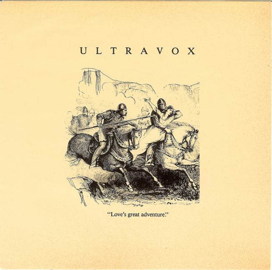Ultravox - Love's Great Adventure 39411 Vinyl Singles Vinyl Goed / Hoes Goed