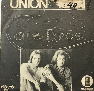 Cate Bros - Union Vinyl Singles Vinyl Zeer Goed / Hoesje Goed "VINYLSINGLES.NL"
