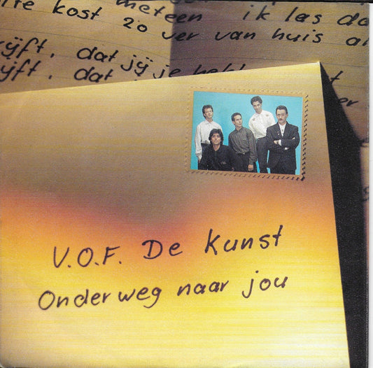 V.O.F de Kunst - Onderweg Naar Jou 14990 Vinyl Singles Vinyl Goed / Hoes Goed