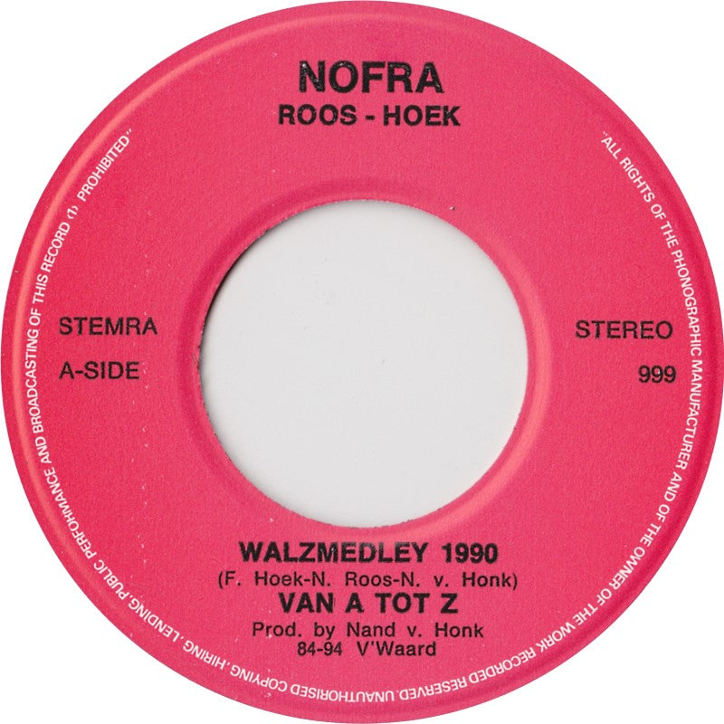 Van A Tot Z - Walzmedley 1990 24428 Vinyl Singles Vinyl Goed / Hoes Goed