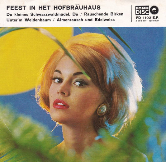 Vrolijke Zangers, Die Vom Böhmerwald, Das Buchner - Duo Met Orkest Ernst Jäger - Feest In Het Hofbräuhaus 30033 Vinyl Singles EP Vinyl Goed / Hoes Goed