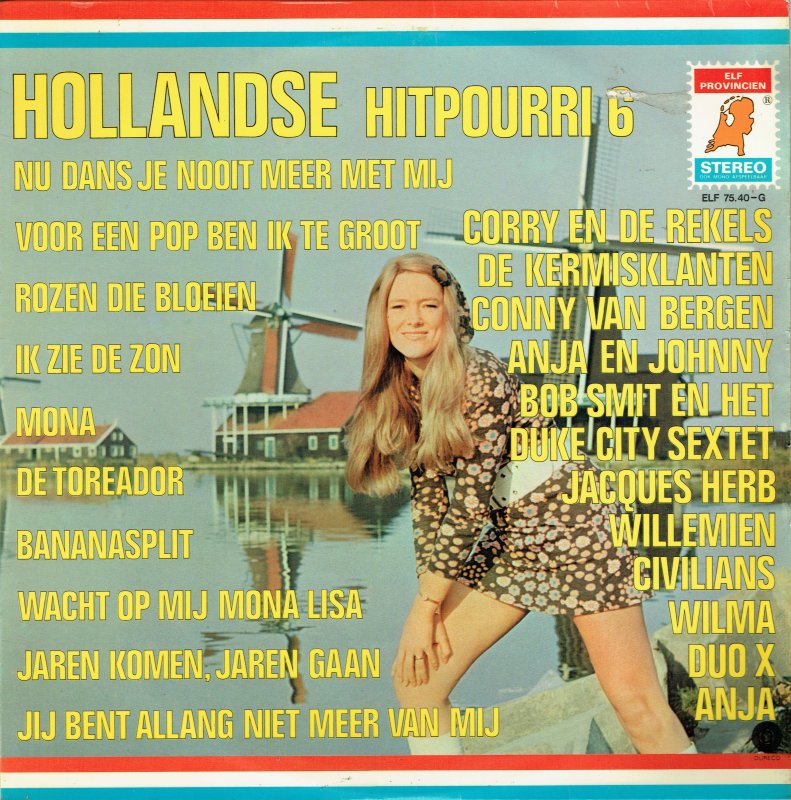 Various - Hollandse Hitpourri 6 (LP) Vinyl LP Vinyl (VG) <br> Hoes (G+)