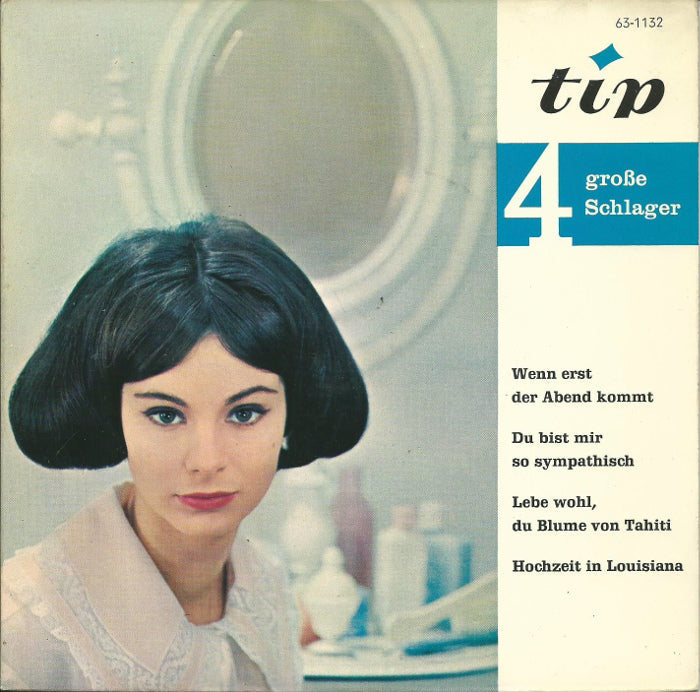 Various - 4 Grose Schlager 11031 Vinyl Singles EP Vinyl Goed / Hoes Goed