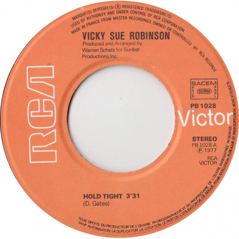 Vicky Sue Robinson - Hold Tight 14729 Vinyl Singles Vinyl Goed / Hoes Goed
