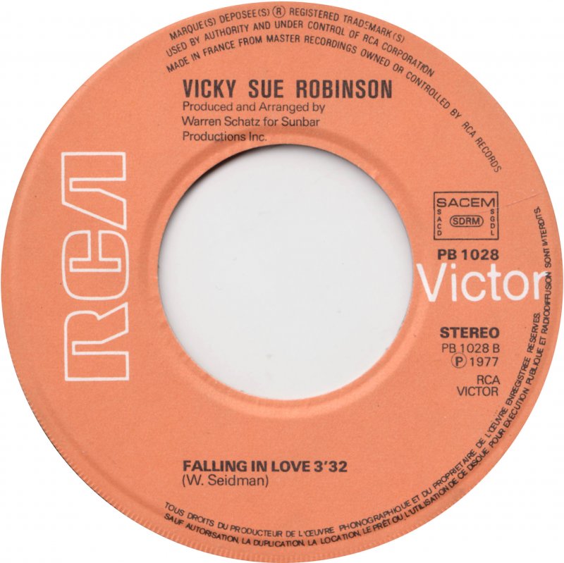 Vicky Sue Robinson - Hold Tight 14729 Vinyl Singles Vinyl Goed / Hoes Goed