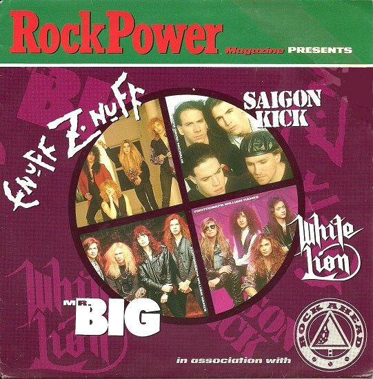 Various - Rock Power Magazine Presents 15052 Vinyl Singles EP Vinyl Goed / Hoes Goed