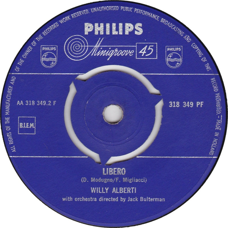 Willy Alberti - Romantica 00110 Vinyl Singles Vinyl Goed / Hoes Generic