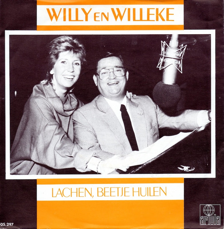 Willy En Willeke - Lachen Beetje Huilen 10247 Vinyl Singles Vinyl Goed / Hoes Goed