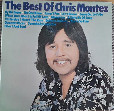 Chris Montez - The Best Of Chris Montez (LP) Vinyl LP Vinyl Zeer Goed / Hoesje Goed "VINYLSINGLES.NL"