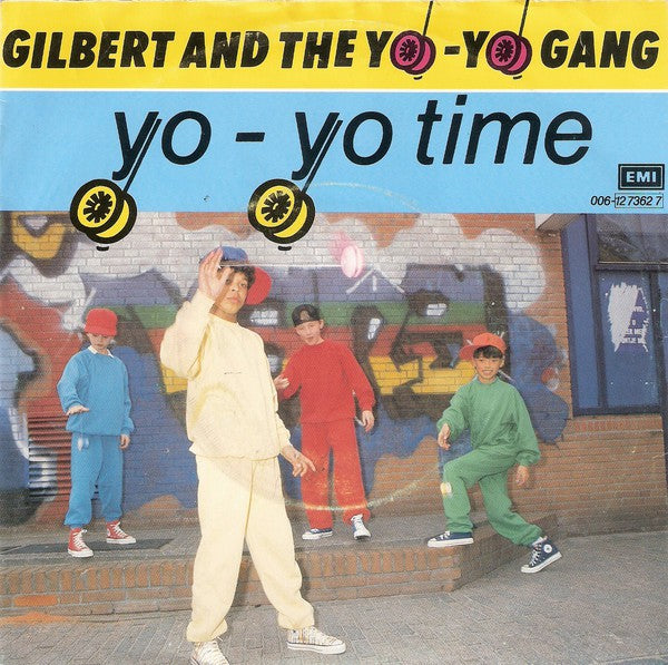 Gilbert And The Yo-Yo Gang - Yo-Yo Time Vinyl Singles Vinyl Zeer Goed / Hoesje Goed "VINYLSINGLES.NL"