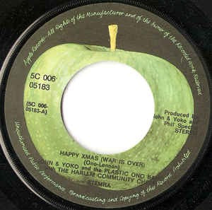 John & Yoko / The Plastic Ono Band With The Harlem Community Choir - Happy Xmas (War Is Over) 02180 Vinyl Singles Vinyl Goed / Hoes Generic