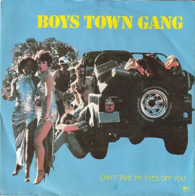 Boys Town Gang - Can't Take My Eyes Off You Vinyl Singles Vinyl Zeer Goed / Hoesje Goed "VINYLSINGLES.NL"