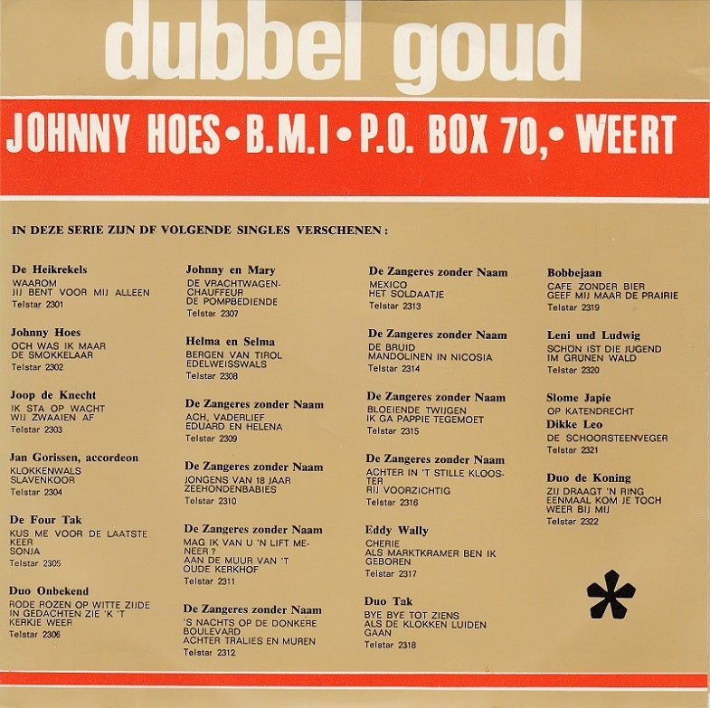 Zangeres Zonder Naam - Mag Ik Van U 'n Lift, Meneer Vinyl Singles Vinyl Goed / Hoes Goed