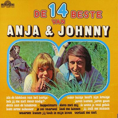 Anja & Johnny - De 14 Beste Van Anja & Johnny (LP) Vinyl LP Vinyl Zeer Goed / Hoesje Goed "VINYLSINGLES.NL"