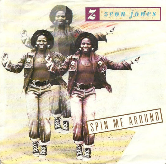 Zeon Jones - Spin Me Around 17465 Vinyl Singles Vinyl Goed / Hoes Goed