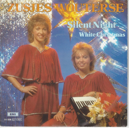 Zusjes Wouterse - Silent Night 33295 Vinyl Singles Vinyl Goed / Hoes Goed