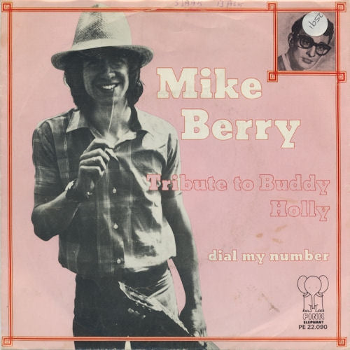 Mike Berry - Tribute to Buddy Holly 07976 Vinyl Singles Vinyl Goed / Hoes Goed