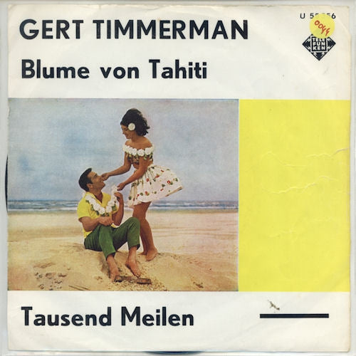 Gert Timmerman - Blume Von Tahiti 18615 Vinyl Singles Vinyl Zeer Goed / Hoesje Goed "VINYLSINGLES.NL"